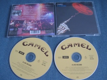 Camel - A live record  2CD remaster