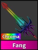 Roblox Murder mystery 2 chroma fang