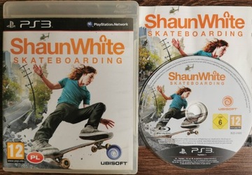 Shaun White Skateboarding PS3. Komplet po Polsku. 