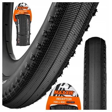 MAXXIS Receptor 700x40C EXO zwijana TR tubeless bezdętkowa