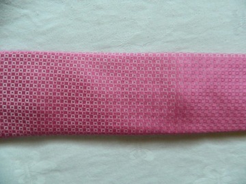 krawat jedwabny daniel hechter różowy nowy