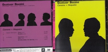 Quatuor Bozzini: Canons + Hoquets (CD 2007) [Howard Skempton, Jo Kondo]
