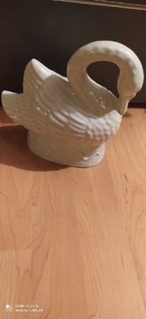 Łabędź - porcelana Chodzież