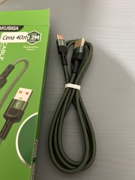 Kabel USB C 1.2 Metra Oplot