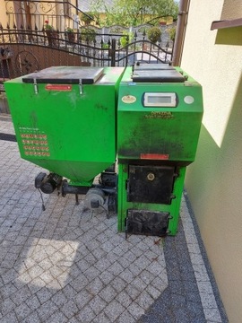 Kocioł FUZZY LOGIC 25 kW (pellet, ekogroszek) 