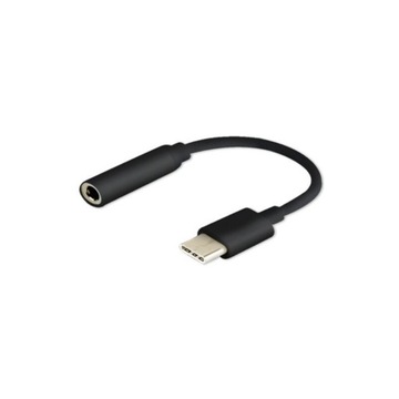 Audio Adapter USB Typ-C - Jack 3.5 mm SAVIO Czarny