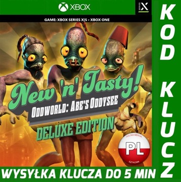 Oddworld: New 'n' Tasty Deluxe XBOX 1/SERIES KLUCZ