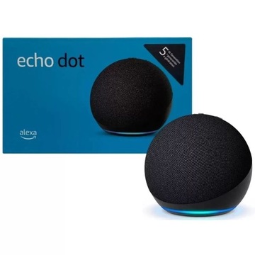 Głośnik przenośny Amazon Echo Dot 5 czarny 15 W