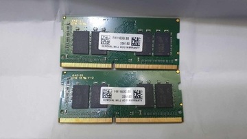 2x Pamięć RAM 8GB DDR4-2400 Micron