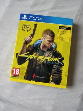 PS4/PS5 Cyberpunk 2077 pełen komplet, okładka PL