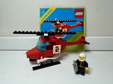 LEGO classic town; zestaw 6657 Fire Patrol Copter