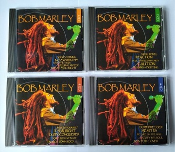 Komplet 4 CD Bob Marley