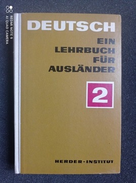 Deutsch Ein Lehrbuch fur Auslander