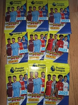 Panini Premier League 2023 Karty 9 saszetek