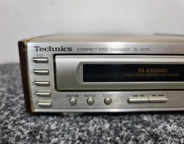 Technics Compact Disc Player SL-HD70. SPRAWNA. 