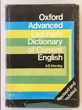Oxford Advanced Learner’s Dictionary of Current 
