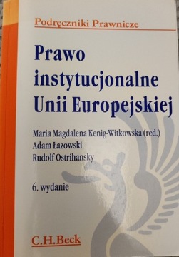 Prawo instytucjonalne Unii Europejskiej