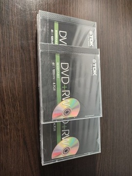 TDK DVD-RW 4.7GB wielokrotny zapis