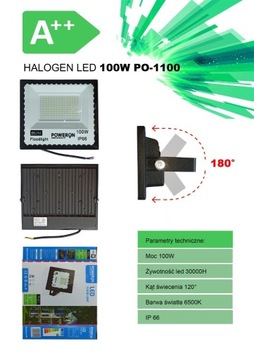 Hurtowa sprzedaż Halogen LED 100W A++
