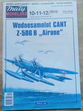 CANT Z-506 B Airone Mały Modelarz 10-12/2015