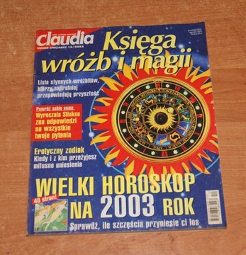 Claudia nr. specjalny Księga wróżb i magii 12/2002