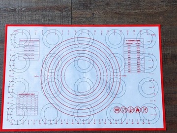 Silikonowa stolnica/mata 60cmx40cm