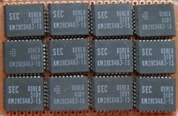 KM28C64BJ-15 28C64 EEPROM 64kbit SAMSUNG PLCC32