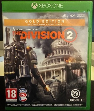 Tom clancy’s The Division 2 Gold Edition Xbox oneX