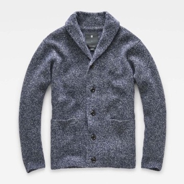 G-Star Raw wełniany męski kardigan sweter 80% wełna owcza S