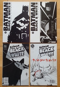 Batman - Black and White - I i II - komplet 4 kom.