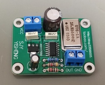 PCB HI-FI Clock do hi-end audio CD 16,9344MHz