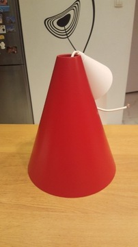  Lampa wisząca Ikea 365 + HOTTA czerwona