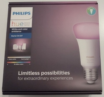 Inteligentne oświetlenie Philips HUE zestaw