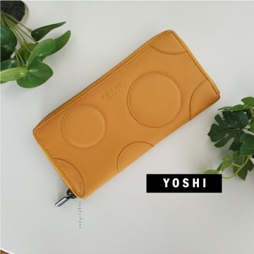 Podłużny duży portfel Yoshi żółty