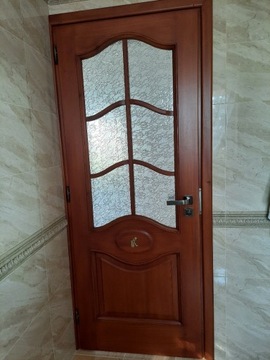 Drzwi drewniane wewnętrzne 2 sztuki
