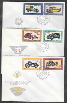 2944-2949,Stare samochody i motocykle