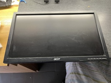 Monitor Acer 18,5 Uszkodzony