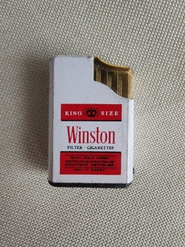 Zapalniczka kolekcjonerska Winston King size. 