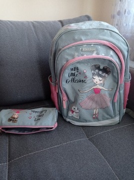 Plecak szkolny dla dziewczynki 