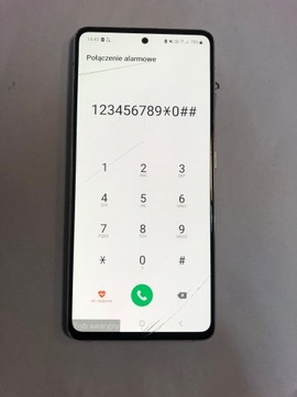 Oryginalny wyświetlacz do Samsung A51 5G zbitek