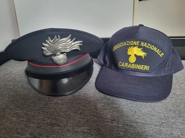 Czapka Carabinieri - galowa i polowa 