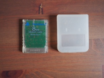 Oryginalna karta pamięci Sony PS2 8MB + pudełko