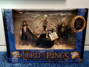 LOTR Toy Biz Deluxe 3 Pack Frodo, Samwise, Smeagle