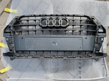 Grill, atrapa Audi Q3 8U0 lift, PDC czujnik