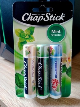 Balsam do ust ChapStick Mint Favorites 3szt