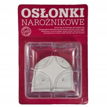 Zestaw 4 szt. osłonki narożnikowe - nowe