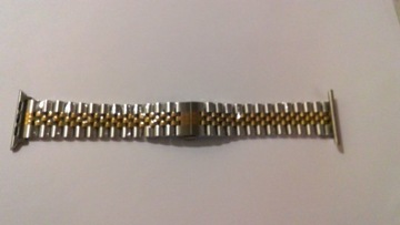 Bransoleta 22 mm, smartwatch stalowa, kuta