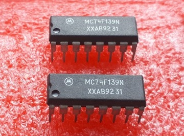 Układ scalony MC74F139N 74F139 2szt Amiga Commodor