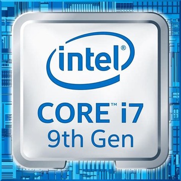Oryginalna naklejka Intel Core i7 9th Gen