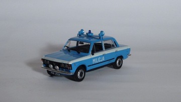 Fiat 125p MILICJA skala 1:43 (78)